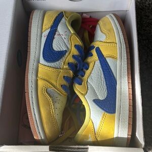 Nike Red and Yellow Shoelaces